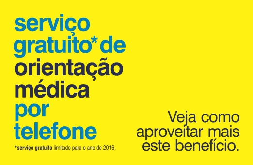 Serviço Gratuito de Orientação Médica por Telefone